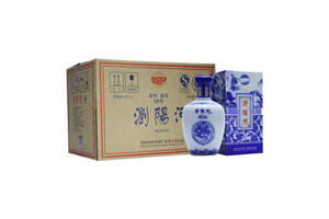 52度浏阳河青花瓷系列珍品30年475mlx6瓶整箱市场价多少钱？