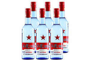 53度北京红星二锅头酒蓝瓶绵柔8陈酿6瓶整箱价格？