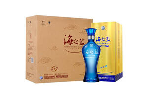 42度洋河蓝色经典海之蓝白酒1000ml2瓶礼盒装价格多少钱？