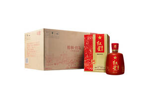 43度北京红星百年酒醇和红坛6瓶整箱价格？