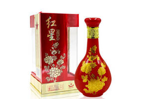 38度北京红星二锅头酒百年红花瓷酒500ml多少钱一瓶？