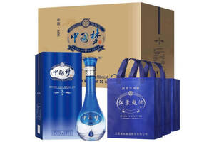 52度乾池中国梦V9蓝色梦酒500mlx6瓶整箱价格？