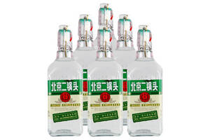 42度北京永丰牌北京二锅头出口小方瓶绿标清香型白酒500mlx12瓶整箱价格？