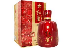 43度北京红星百年酒醇和红坛浓香型白酒500ml多少钱一瓶？