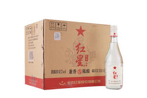 42度北京红星百年酒兼香5陈酿白酒12瓶整箱价格？