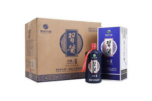 53度贵州习酒习酱蓝酱香型白酒500mlx6瓶整箱价格？