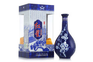 53度北京红星二锅头酒珍品蓝花瓷500ml多少钱一瓶？