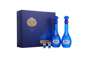 40.8度洋河蓝色经典梦之蓝M6白酒500mlx2瓶礼盒装价格多少钱？