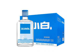 40度重庆江记酒庄江小白P300单纯高粱清香型白酒300mlx12瓶整箱价格？