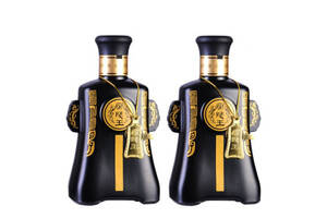 52度兰陵王浓香型白酒黑瓶450mlx2瓶礼盒装价格多少钱？