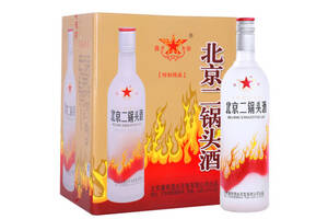 56度鑫帝北京二锅头酒火焰2013年老酒750mlx6瓶整箱价格？