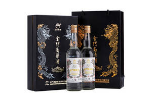 58度台湾金门高粱酒白金龙600mlx2瓶礼盒装价格多少钱？