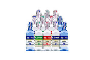 42度华都北京二锅头酒出口型国际方瓶绿标12瓶整箱价格？
