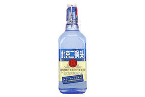 42度永丰牌北京二锅头出口小方瓶经典蓝瓶500ml单瓶装多少钱一瓶？