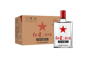 50度北京红星二锅头酒苏扁红苏裸瓶12瓶整箱价格？