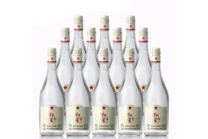 42度北京红星百年酒陈酿5兼香白瓶12瓶整箱价格？