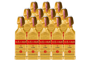 50度华都北京二锅头酒出口型小方瓶炫彩金12瓶整箱价格？