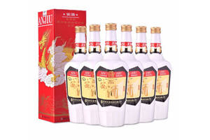 55度贵州安酒祥龙浓香型白酒6瓶整箱价格？