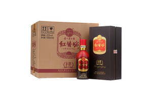 53度贵州红酱坊红祥酱香型白酒500mlx6瓶整箱价格？