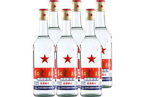 65度北京红星二锅头酒特制白瓶6瓶整箱价格？