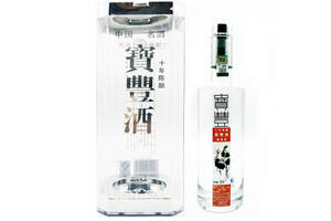 54度宝丰（十陈酿）白酒500mlx2瓶礼盒装市场价多少钱？