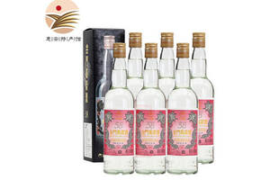 58度台湾金门高粱酒白金龙红标600mlx6瓶整箱价格？