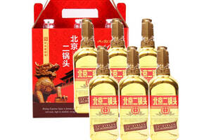 46度永丰牌北京二锅头酒出口型小方瓶金瓶500mlx6瓶整箱价格？