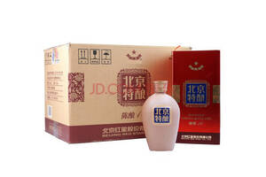 36度北京红星北京陈酿陈酿10浓香型白酒2012-13年陈年老酒6瓶整箱价格？