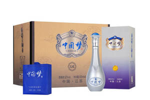 52度古山河中国梦G6洋河镇白酒500mlx6瓶整箱市场价多少钱？