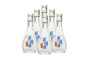 42度洋河蓝的诱惑小酒白色版100mlx6瓶整箱价格？