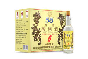 58度五缘湾五N窖藏台湾高粱酒600mlx12瓶整箱价格？