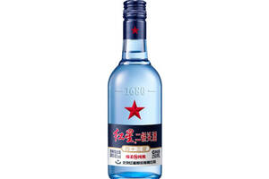 43度北京红星二锅头绵柔8陈酿清香型白酒250ml多少钱一瓶？