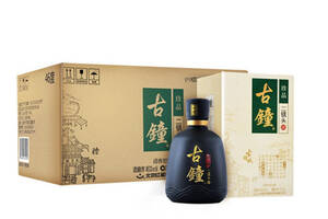 46度北京红星二锅头酒珍品古钟黑瓷瓶整6瓶整箱价格？