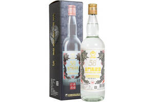58度台湾金门高粱酒白金龙750ml多少钱一瓶？
