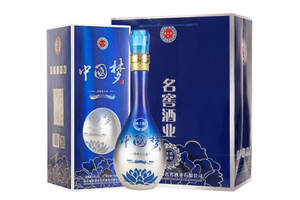 52度洋河镇液至蓝中国梦传世佳酿酒480ml多少钱一瓶？