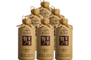 53度贵州茅台镇舒心酱门酱香型白酒500mlx6瓶整箱价格？