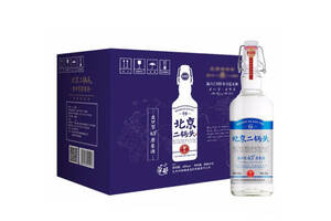 43度华都北京二锅头酒出口型原浆酒蓝标12瓶整箱价格？