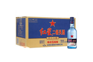 43度北京红星二锅头酒绵柔八年陈酿250mlx24瓶整箱价格？
