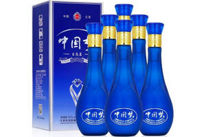 52度邵店蓝花瓷中国梦酒生态蓝浓香型白酒500mlx6瓶整箱价格？