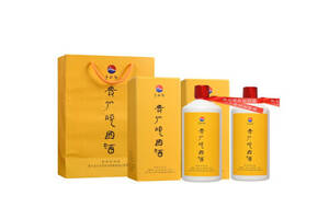 53度贵州茅台镇晓国酱香型白酒500mlx2瓶礼盒装价格多少钱？