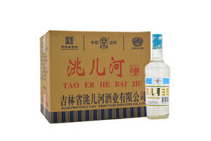 48度洮儿河酒简装老白标12瓶整箱市场价格多少钱？