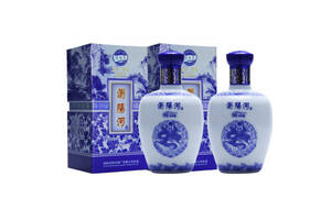 52度浏阳河青花瓷系列珍品30年475mlx2瓶礼盒装市场价多少钱？