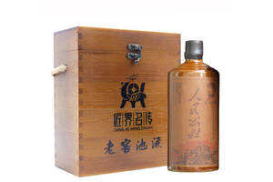 53度贵州茅台镇人民公社老茅酱香型白酒500mlx2瓶礼盒装价格多少钱？