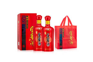 38度四川宜宾酒精品浓香型白酒500mlx2瓶礼盒装价格多少钱？