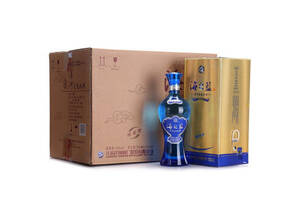 52度洋河蓝色经典海之蓝浓香白酒520mlx6瓶整箱价格？