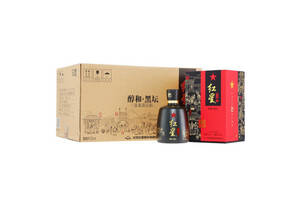 52度北京红星百年酒醇和黑坛白酒6瓶整箱价格？