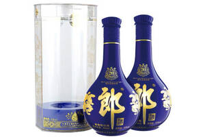 53度郎酒青花郎二十酱香型白酒500mlx2瓶礼盒装价格多少钱？