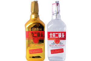 42度永丰牌北京二锅头出口型小方瓶白富美+大金狗1.5Lx2瓶礼盒装价格多少钱？