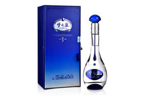 52度洋河蓝色经典梦之蓝（M3）白酒500ml多少钱一瓶？