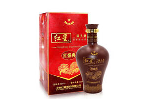 52度北京红星红盛典二锅头酒清2014年老酒500ml多少钱一瓶？